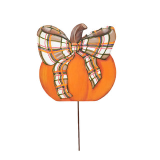 Modern Plaid Pumpkin