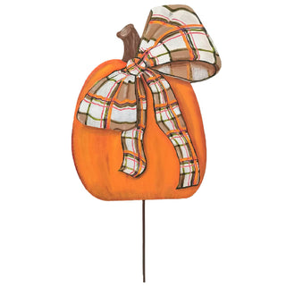 Modern Plaid Pumpkin