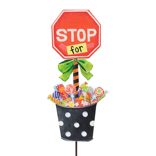 Gallery Whimsy Stop For Candy Stake