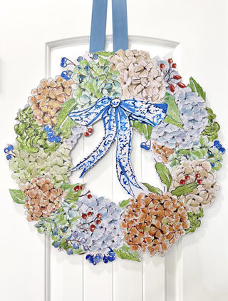 Beck’s Autumn Hydrangea PVC Door Hanger