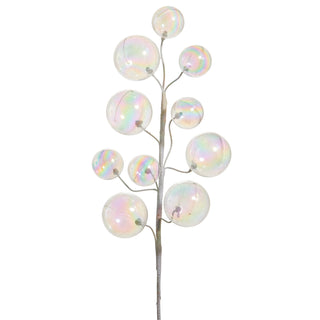 Multicolor Iridescent Ball Spray, 26"