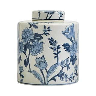 Japanese Blossom Tea Jar