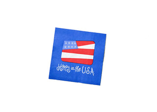 Flag Cocktail Napkins by Happy Everything