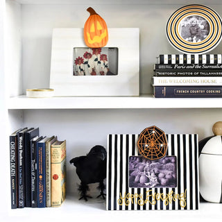 White Stripe Mini Frame by Happy Everything!