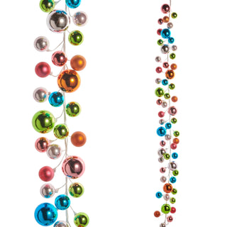 4' Multicolor Ball Garland