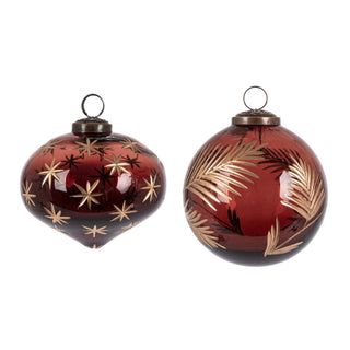 Cocoa Etched Ornament