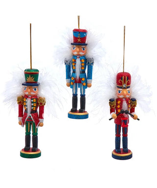 Colorful King & Soldier Nutcracker Ornament