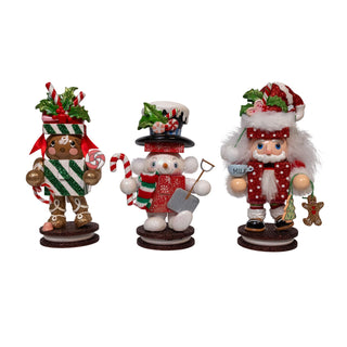 Cheerful Christmas Character Nutcrackers
