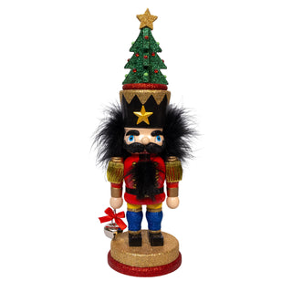 Traditional Nutcracker With Tree Hat