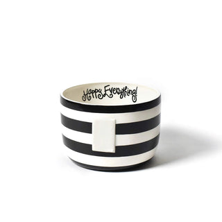 Black Stripe Big Happy Everything! Bowl