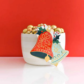 White Stripe Big Happy Everything! Bowl