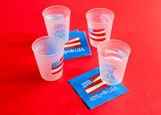 Flag Cocktail Napkins by Happy Everything