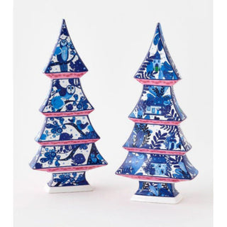 Blue & White Porcelain Tree