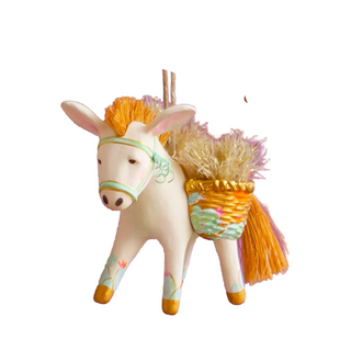 "Busby" The Burro Ornament by Glitterville