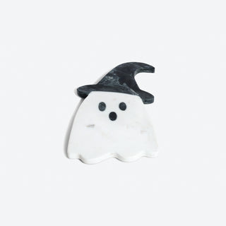 Ghost with Witch Hat Charcuterie Board