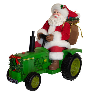 John Deere™ Santa On Tractor