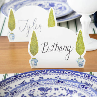Topiary Place Card Set