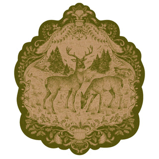 Moss Fable Fauna Placemat Set