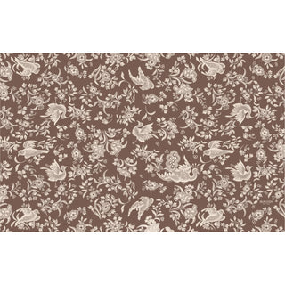 Brown Regal Peacock Placemat Set