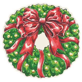 Holiday Wreath Placemat Set