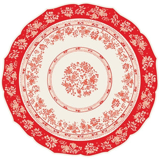Red Regal Placemat Set