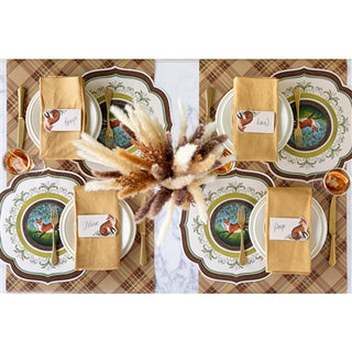 Fanciful Fox China Placemat Set