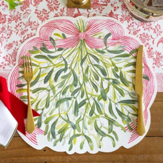 Die-cut Mistletoe Placemat