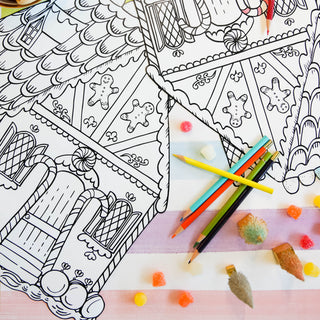 Gingerbread House Placemat Set