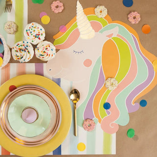 Sorbet Painted Stripe Placemat Set