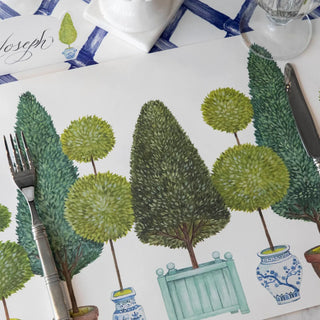 Topiary Garden Placemat Set