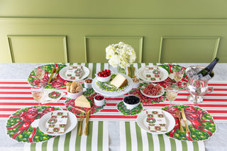Holiday Wreath Placemat Set
