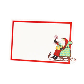 Old St. Nick Sleigh Place Card Set