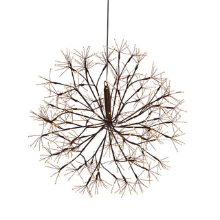 Lighted Starburst Orb, 23"