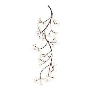 Brown Fairy Light Tape Pod Garland