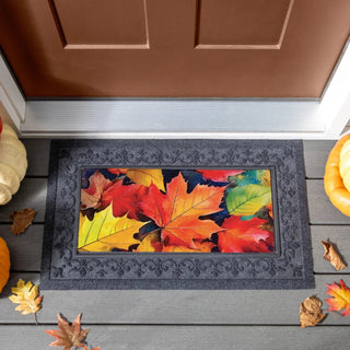 Multicolor Fall Leaves Sassafras Switch Mat