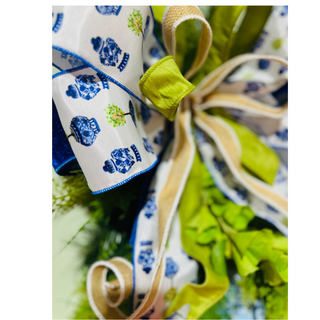 BLUE WILLOW TEARDROP