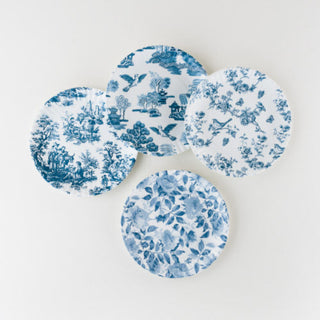 Blue and White Plate Set