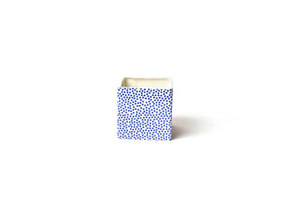 Indigo Small Dot Mini Nesting Cube by Happy Everything!