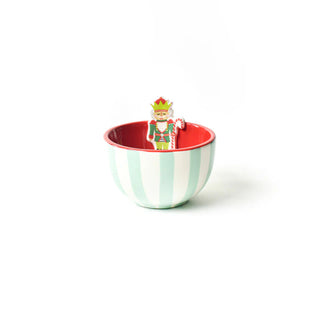 Mr. Nutcracker Embellishment Bowl by Happy Everything!