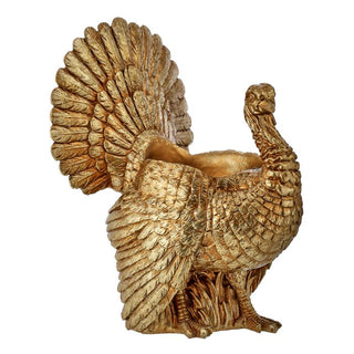 Gold Turkey Centerpiece