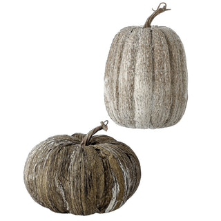 Vintage Rustic Pumpkins, 8"