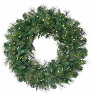 LED Belgium Mix Wreath, 48"
