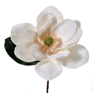 White Deluxe Velvet Magnolia Pick