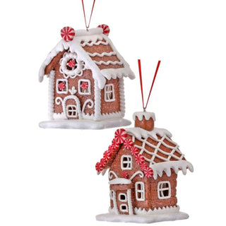 Claydough Gingerbread House Ornament