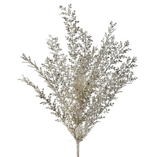 Platinum Sequin Artemesia Bush, 24"