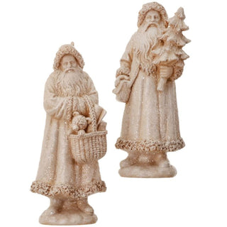 Resin Shimmering Country Estate Santa