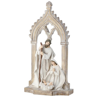 Resin Holy Family with Arch
