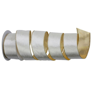 Velvet Ribbon with Metallic Back Ribbon, 2.5"X10YD