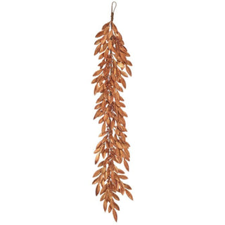 Metallic Laurel with Berry Garland