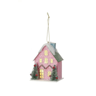 LED Cardboard House Ornament